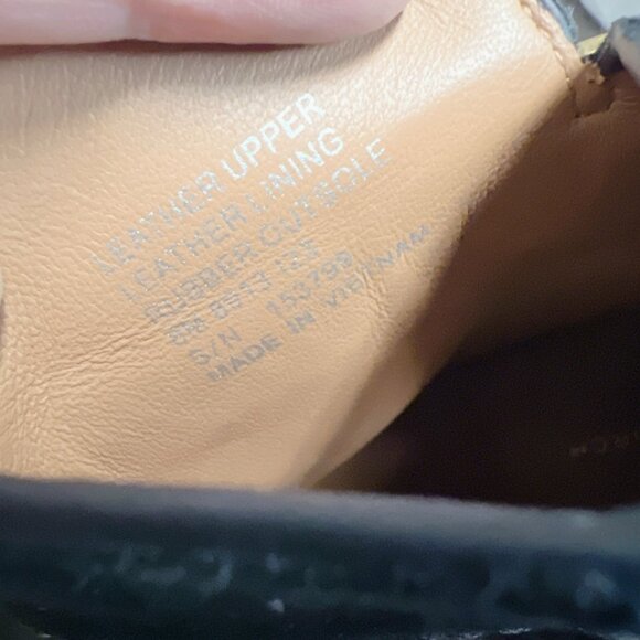 TORY BURCH Everly Ankle Boots Gold Logo Black Suede Side Zip US 8 $438 - Picture 12 of 12